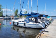 Mid-May at Ile Perrot Yacht Club in Quebec. This time of year is when the sailing season begins in earnest. (Photo/ Marc Robic)