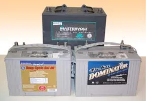 AGM marine batteries