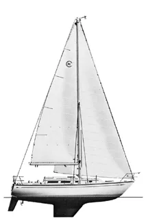 cal 35 sailboat data