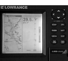 Monochrome GPS Plotter-Sounders