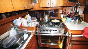 sailboat galley