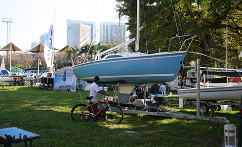 Caution: Boat Show in Progress