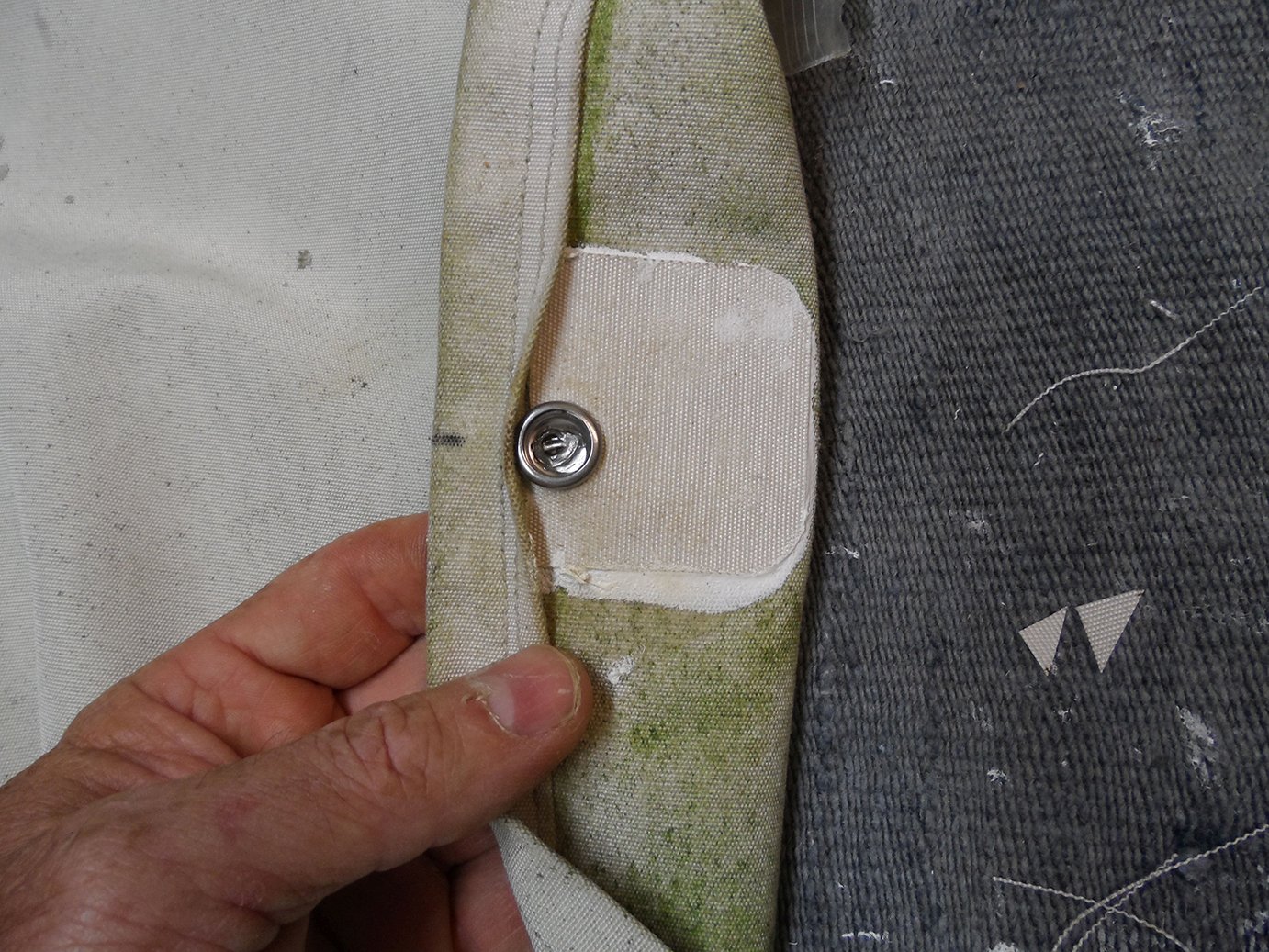 Quick and Dirty Repairs to Canvas Fasteners