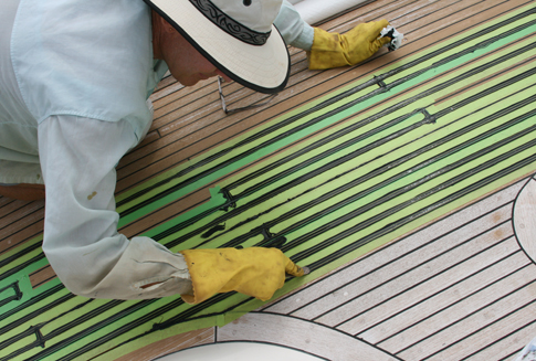 The Norwegian Approach to Teak Deck Care