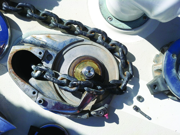 Chain Jams and Other Anchor Windlass Woes