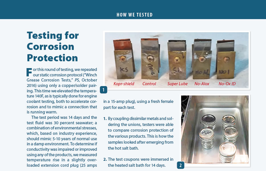 Conductive Greases vs. Corrosion