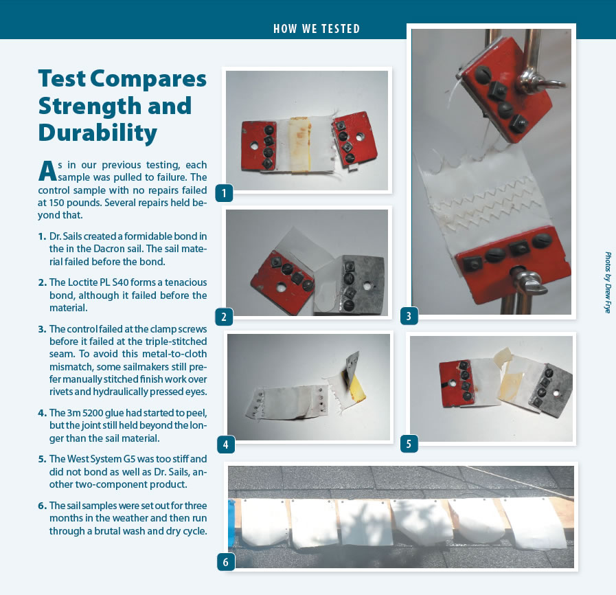 Sail Repair Tapes vs. Glues