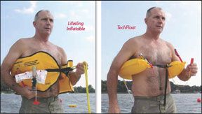 Lifesling Inflatable and the TechFloat MOB Devices