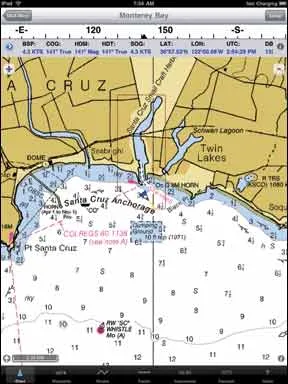 Garmin BlueCharts Mobile Sea Trial