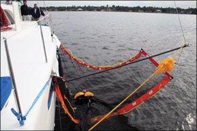 Seascoopa Man-Overboard Recovery Gear Tested Against Lifesling2