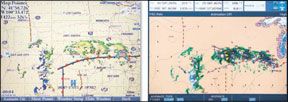 Garmin/XM and Raymarine/Sirius Compared