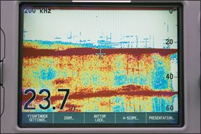 Plotter/Sounder Sailboat Navigation Equipment