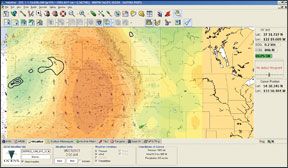 Admiral V9 navigation Equipment