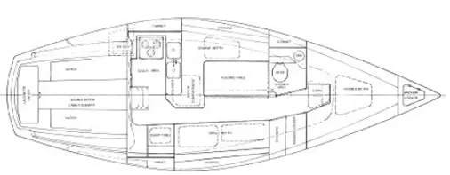 catalina 30 hull