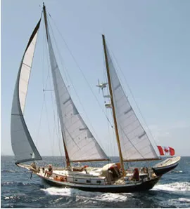 twin-headsail ketch rig