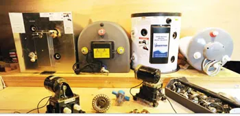 Marine Water Heater Test