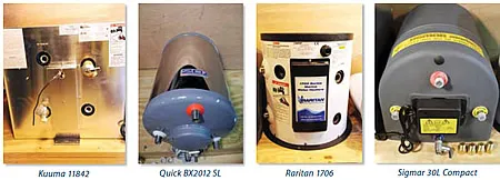 Marine Water Heater Test