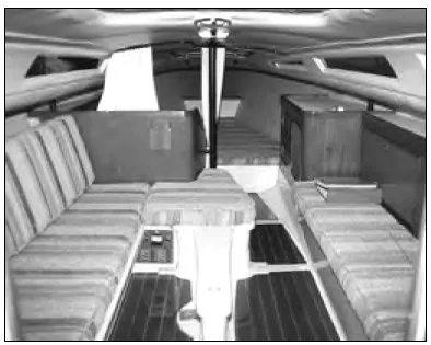 Hobie 33 Interior