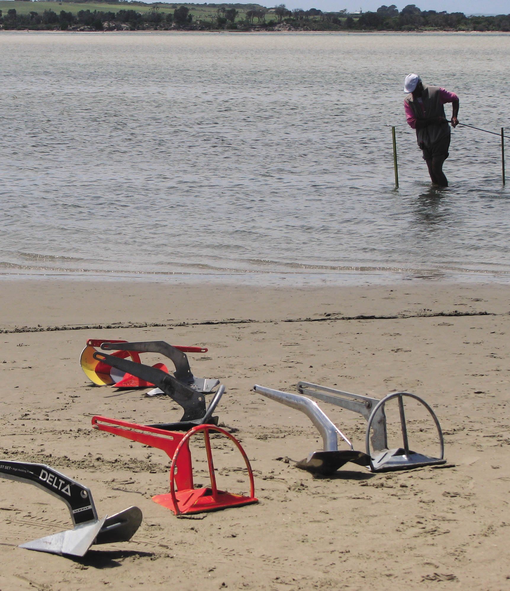 Setting an Anchor in a Small Boat