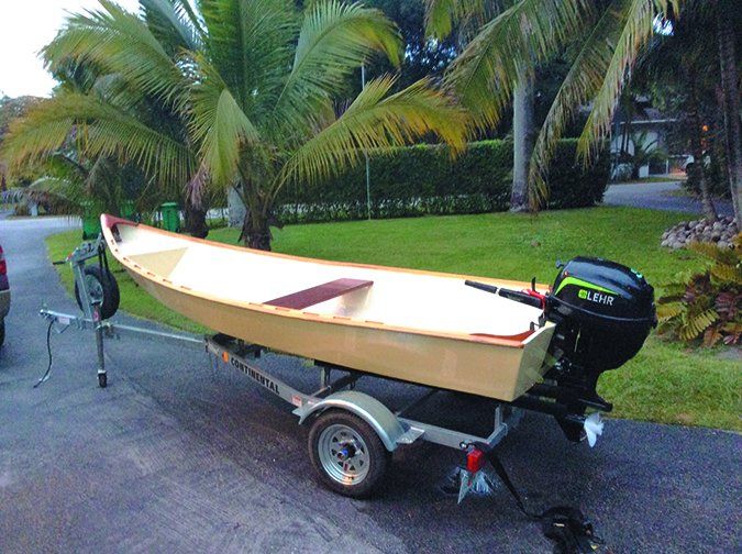 home built skiff