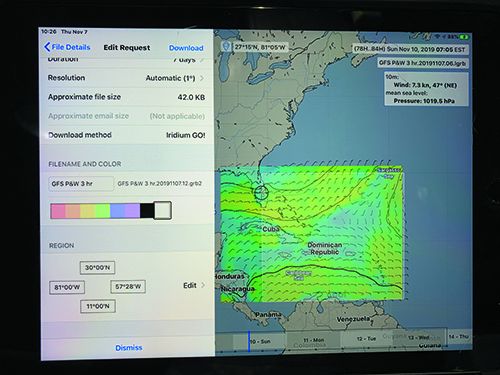 predictwind on ipad