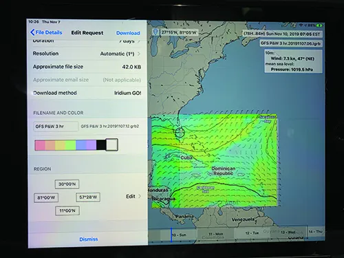 predictwind on ipad