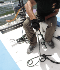 Stopping Mainsheet Twist