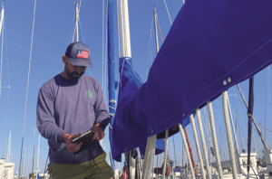 Mailport: Winch Maintenance, Painting Jib, DIY Mainsail Cover