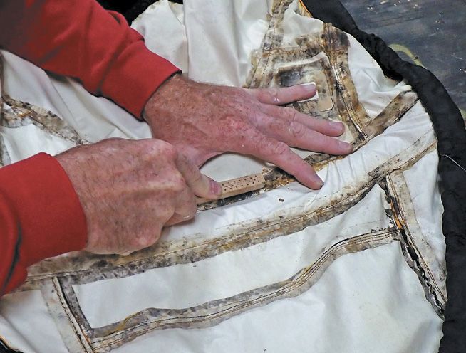 Re-sealing the Seams on Waterproof Fabrics