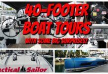 40-Footer Boat Tours - With Some Big Surprises! | Boat Tour video from Practical Sailor