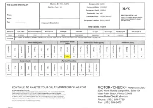 What Oil Analysis Reveals About Your Engine