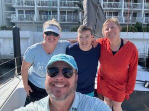 This was my biggest crew which happened during a one-day crew change in Fort Lauderdale. (Photo/ Alex Jasper)