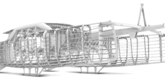 CNC cut structures of Delos Explorer 53. Image courtesy of De Villiers Marine Design.