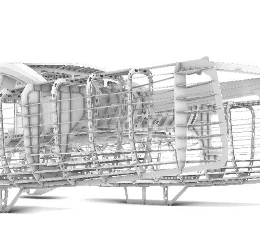 CNC cut structures of Delos Explorer 53. Image courtesy of De Villiers Marine Design.