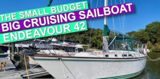 The Cheap Big Cruising Sailboat - Endeavour 42 video from Practical Sailor