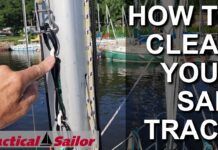 How to Clean Your Sail Track video from Practical Sailor