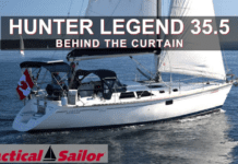 Hunter Legend 35.5 - Behind the Curtain video from Practical Sailor