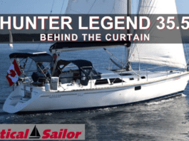 Hunter Legend 35.5 - Behind the Curtain video from Practical Sailor