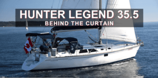 Hunter Legend 35.5 - Behind the Curtain video from Practical Sailor
