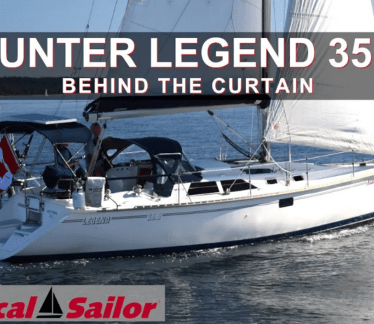 Hunter Legend 35.5 - Behind the Curtain video from Practical Sailor