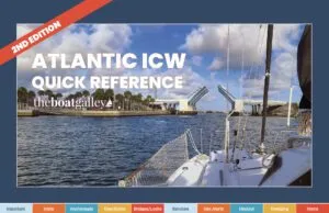 ICW Quick Reference Guide from The Boat Galley was an essential planning resource that I referenced each day. 