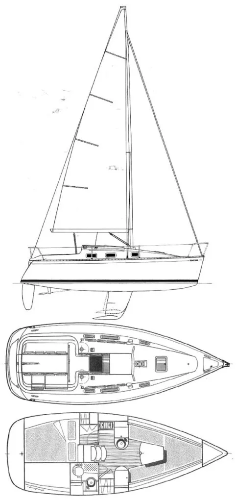 Catalina 270  vs. The Beneteau First 265 Used Boat Match-Up