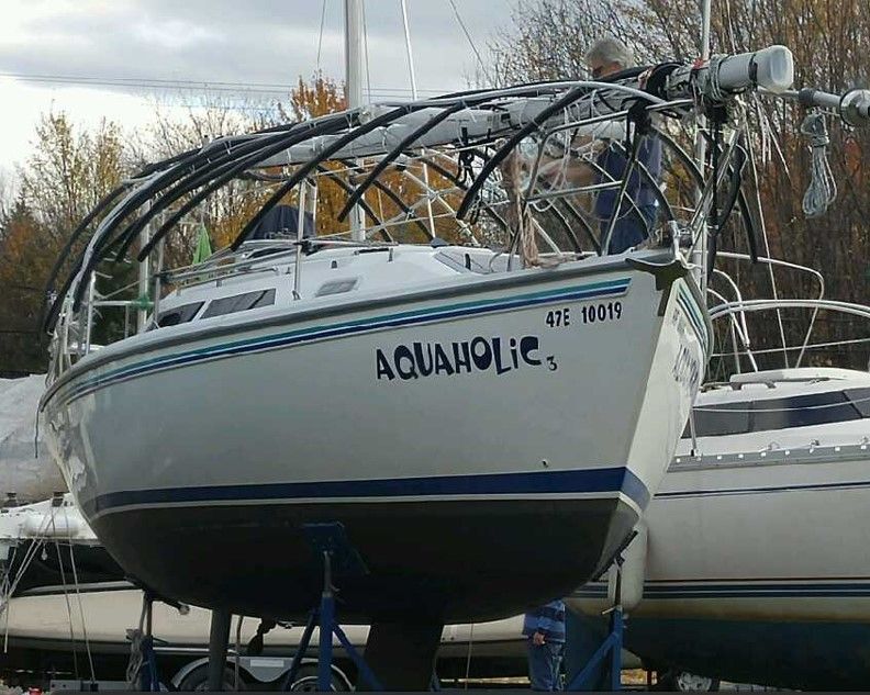 With the framework installed, the boat is ready for tarp that will shed both rain and snow. (Photo/ Marc Robic)