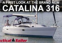 First Look at the Brand New Catalina 316 video from Practical Sailor