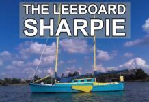 Super Shallow Draft Sailboat: The Leeboard Sharpie video from Practical Sailor