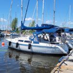 Mid-May at Ile Perrot Yacht Club in Quebec. This time of year is when the sailing season begins in earnest. (Photo/ Marc Robic)