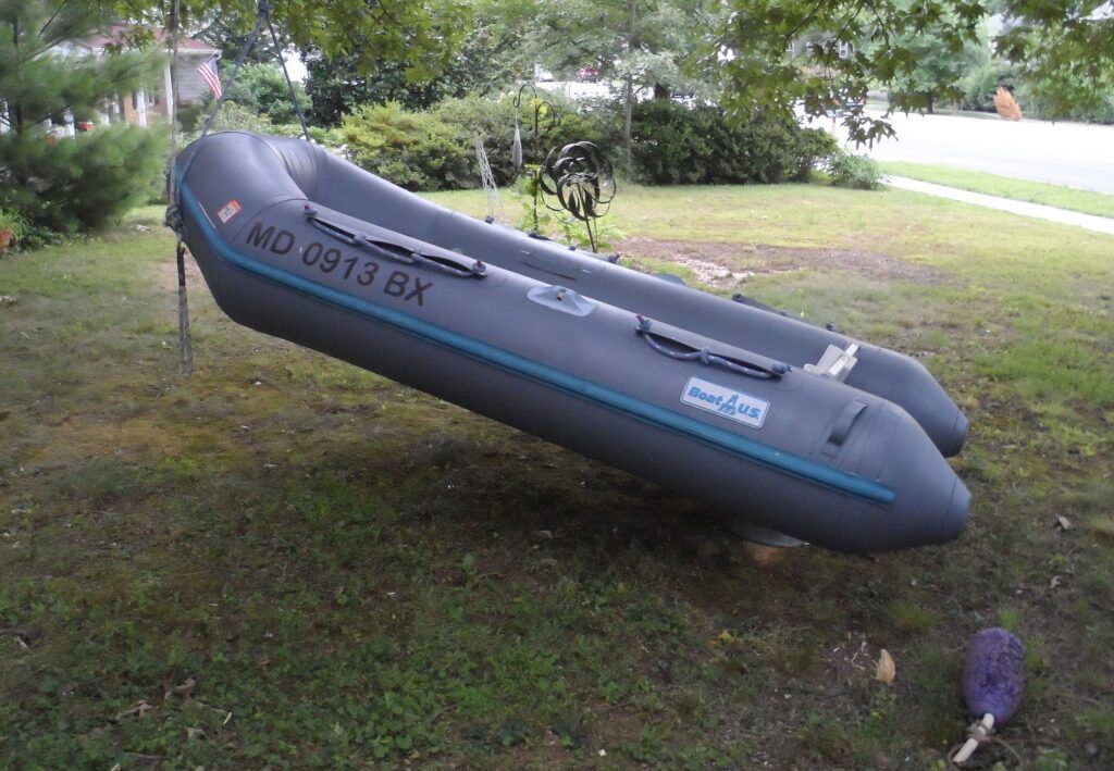 Refurbishing the Inflatable Dinghy