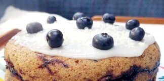 No need to miss your favorite bakery from land. With a pressure cooker, you can make this moist vegan lemon and blueberry cake for a special celebration, or as an anytime treat. (Photo/ Sarah Powell-Fowler)