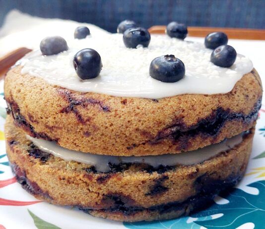 No need to miss your favorite bakery from land. With a pressure cooker, you can make this moist vegan lemon and blueberry cake for a special celebration, or as an anytime treat. (Photo/ Sarah Powell-Fowler)