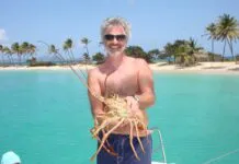 As fresh as it gets. Caught this guy while snorkeling of the boat while anchored in Salt Whistle Bay, Mayreau Island in the Grenadines. (Photo/ Marc Robic)